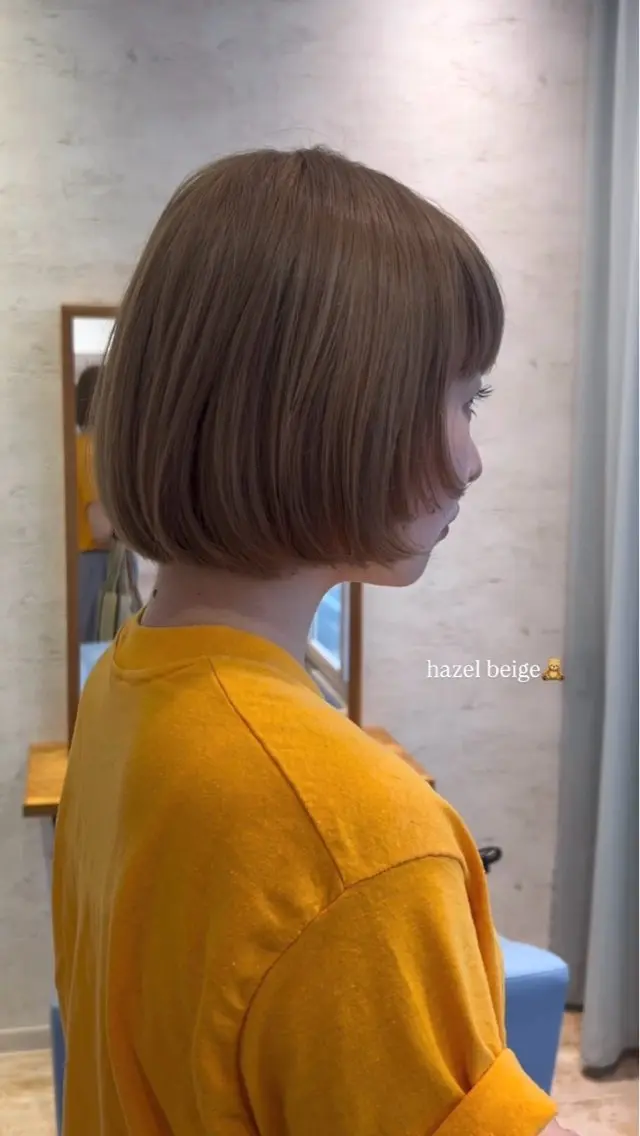 ショート 田中 千尋のヘアスタイル