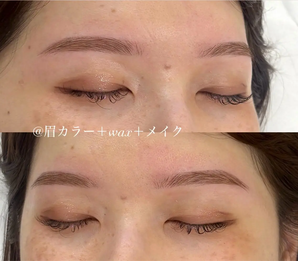 アイブロウ ワックス脱毛 眉カット その他(アイブロウ) 黄金比ナチュラル眉 /im_momokaの眉毛・アイブロウイメージ
