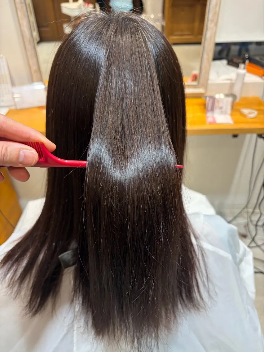 ロング 縮毛矯正 h. akinoのヘアスタイル