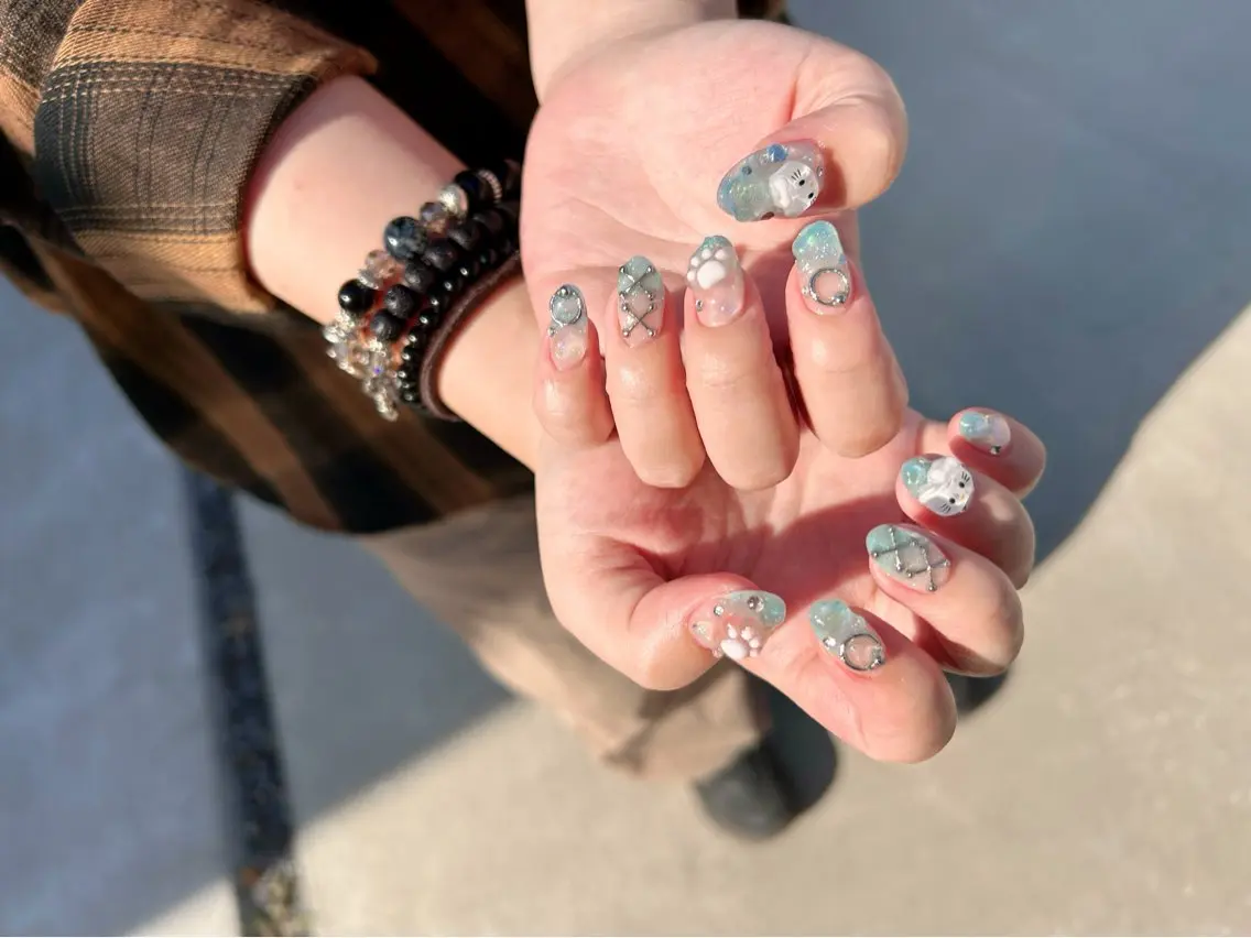ネイル 持ち込み Adore nailのネイルデザイン