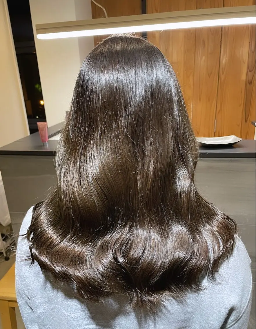 ロング カラー porto まなみのヘアスタイル