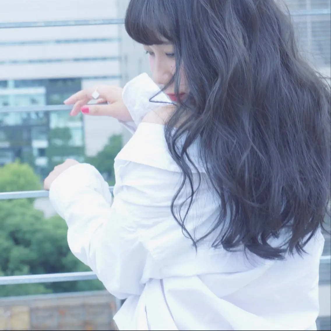 ロング カラー アディクシーカラー TOWA 野村　コウダイのヘアスタイル