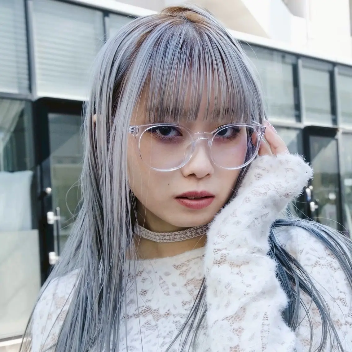 🪄平日17:00以降限定🪄 ブリーチorブリーチなしWカラーハイトーン×艶カラーモデル🥣🎶ྀིの写真