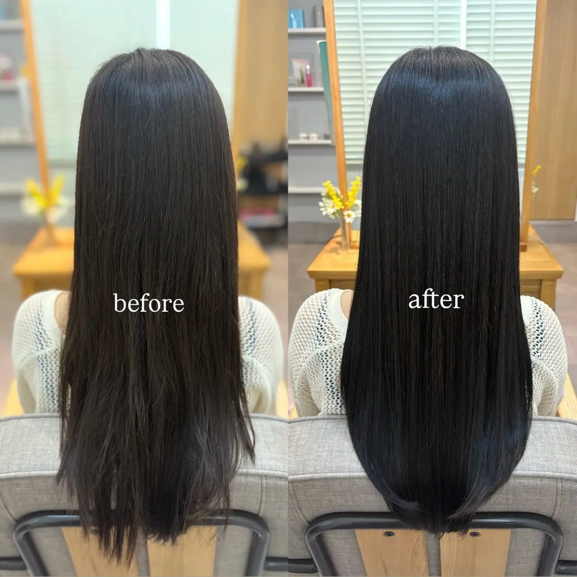 ロング カラー ブルーカラー オレンジ ヘアカラー 🫧西野 杏🫧のヘアスタイル