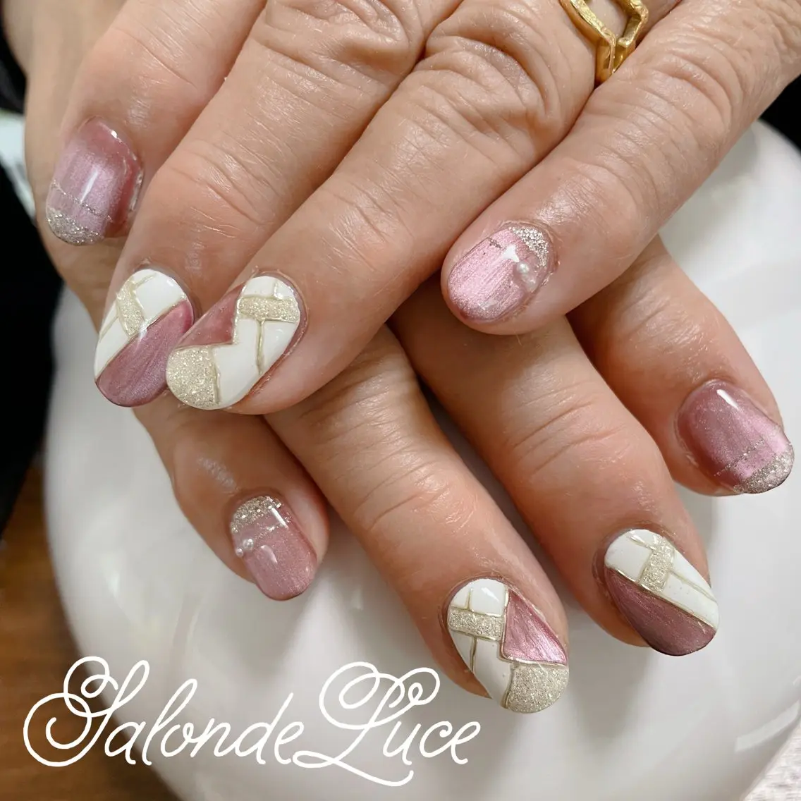 ネイル マグネットネイル Salon de Luceのネイルデザイン