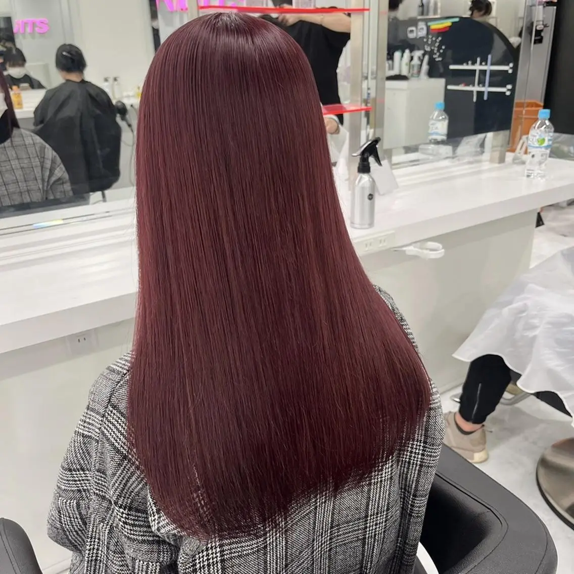 【🤍ミニモ限定🤍】ワンカラー＋サラサラ髪質改善トリートメント🍒👠の写真