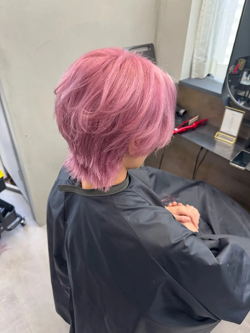 ミディアム カラー カット ヘアカラー トリートメント 新宿/髪質改善支持率 No.1💍yasuのヘアスタイル