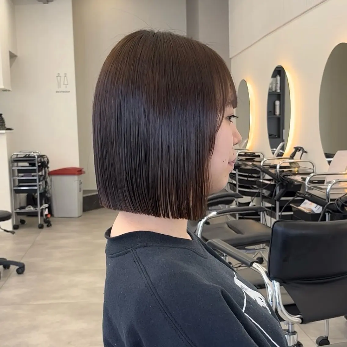 ショート ボブ 【レイヤー×透明感 カラー】mayaのヘアスタイル