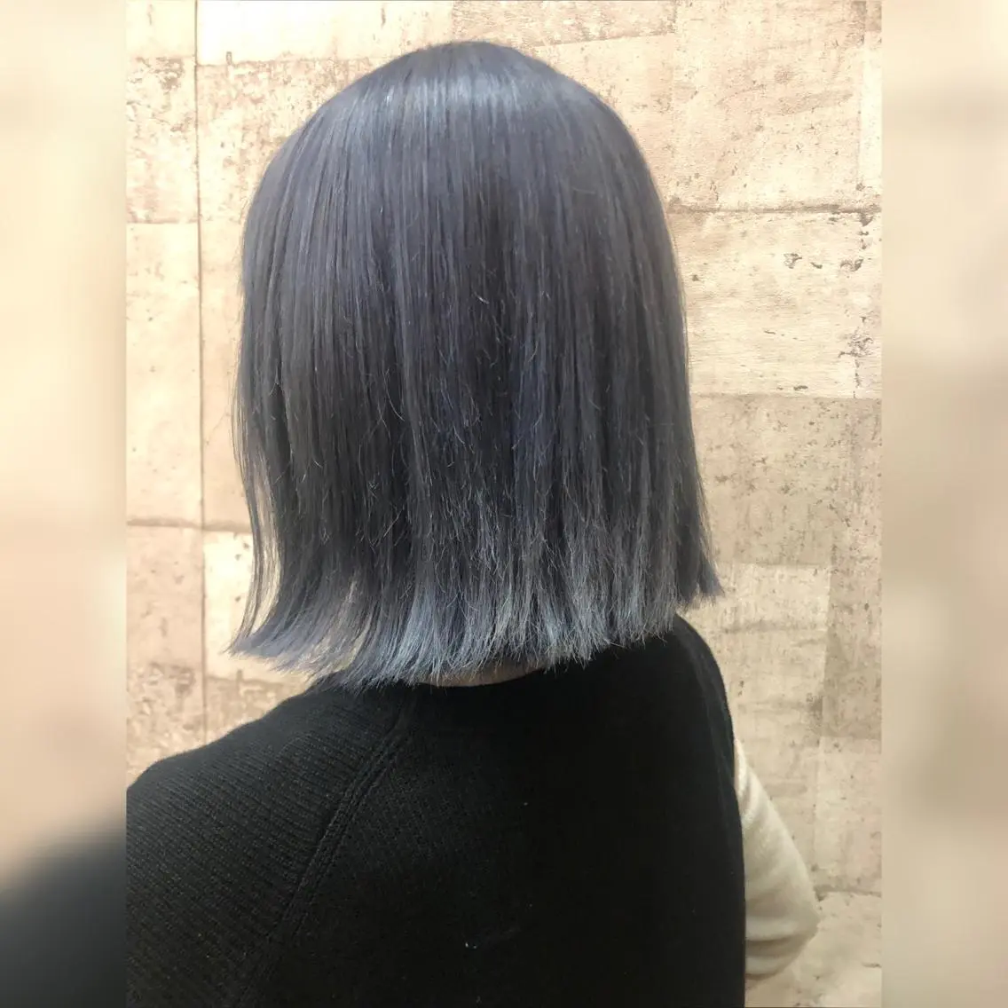 ミディアム カラー アッシュ ショート/レイヤー /札幌/小山内のヘアスタイル