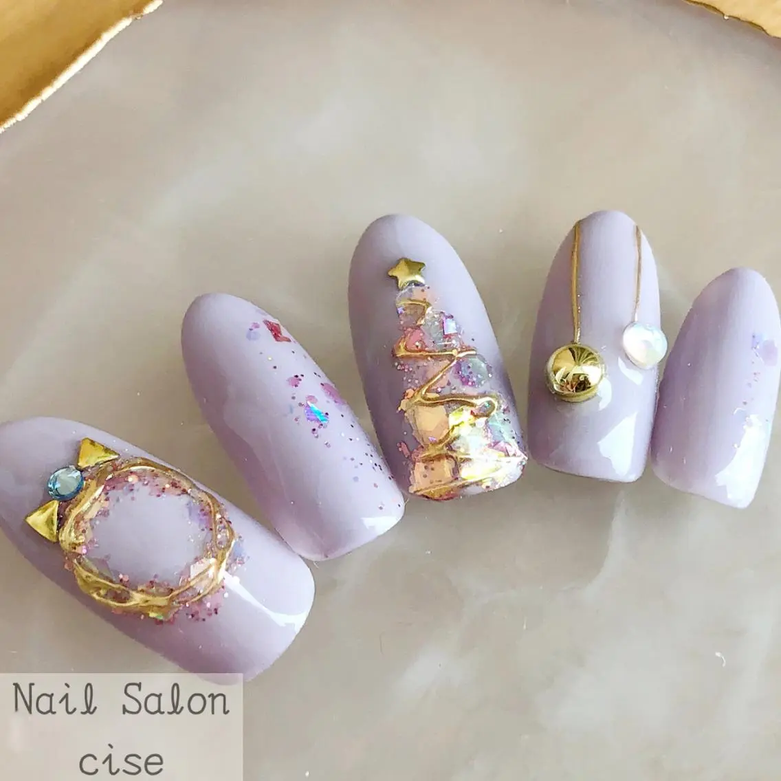ネイル 冬ネイル クリスマス Nail Salon ciseのネイルデザイン