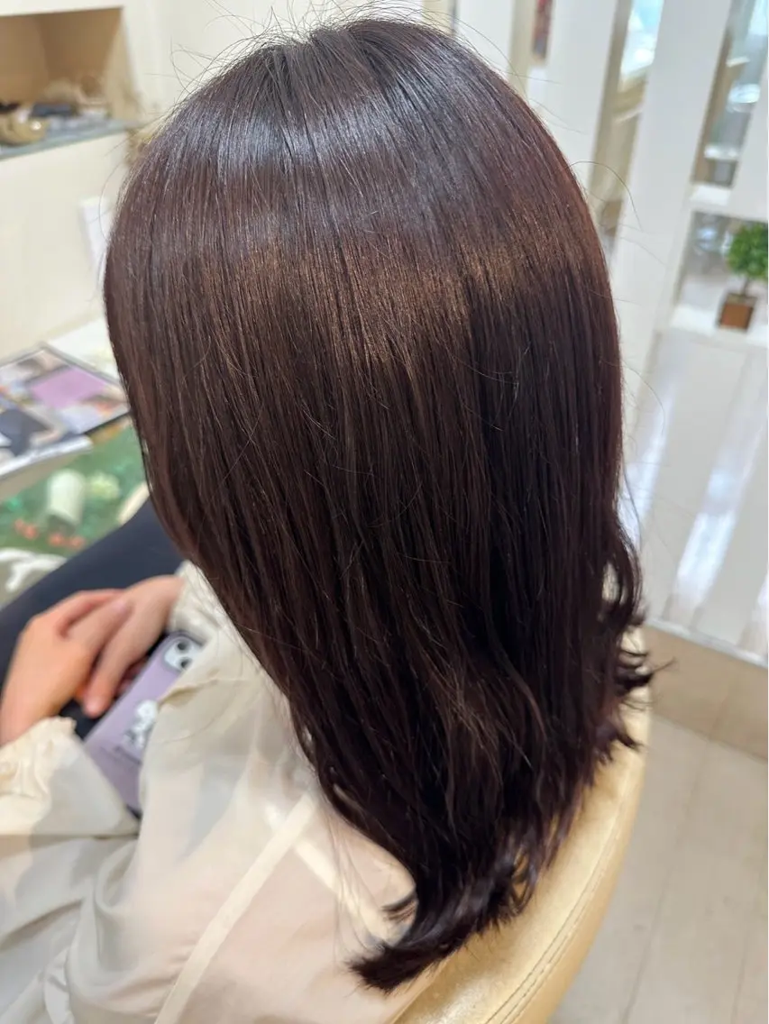 カラー ブラウンカラー ラベンダーカラー emu🤍𐙚 Miyuのヘアスタイル