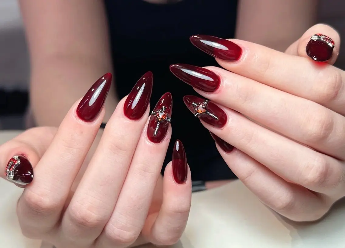ネイル アートネイル ジェルネイル 韓国ネイル ニュアンスネイル シンプルネイル Anna Melia Nailのネイルデザイン