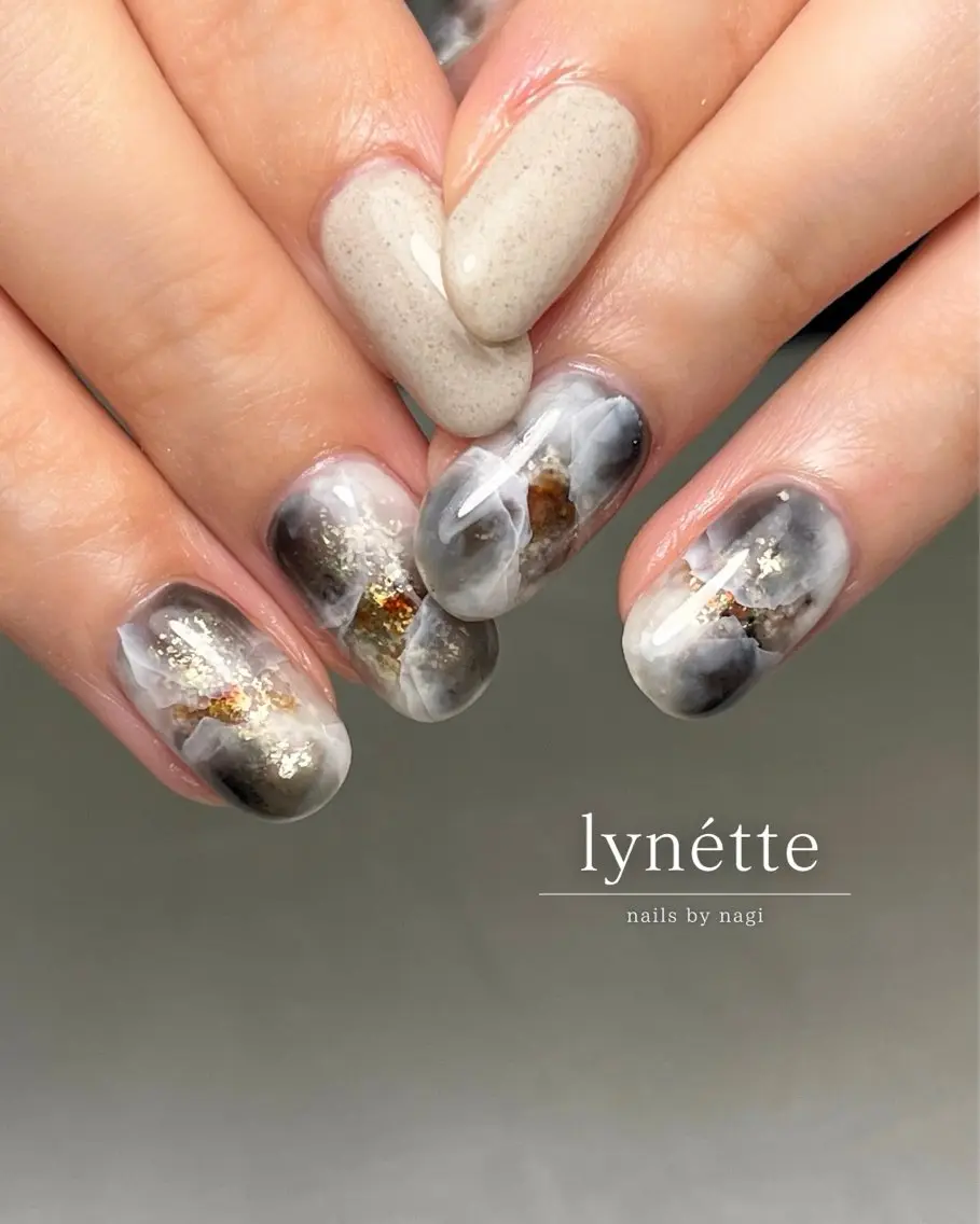 ネイル ニュアンスネイル lynétte 那覇ネイルサロンのネイルデザイン