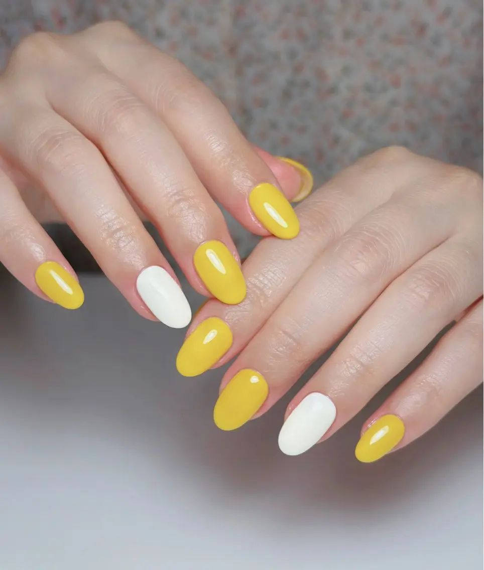 ネイル オーロラネイル 長さ出し フットネイル 韓国ネイル ラメ(グリッター) ハンドネイル 👍thumbs up nail👍のネイルデザイン