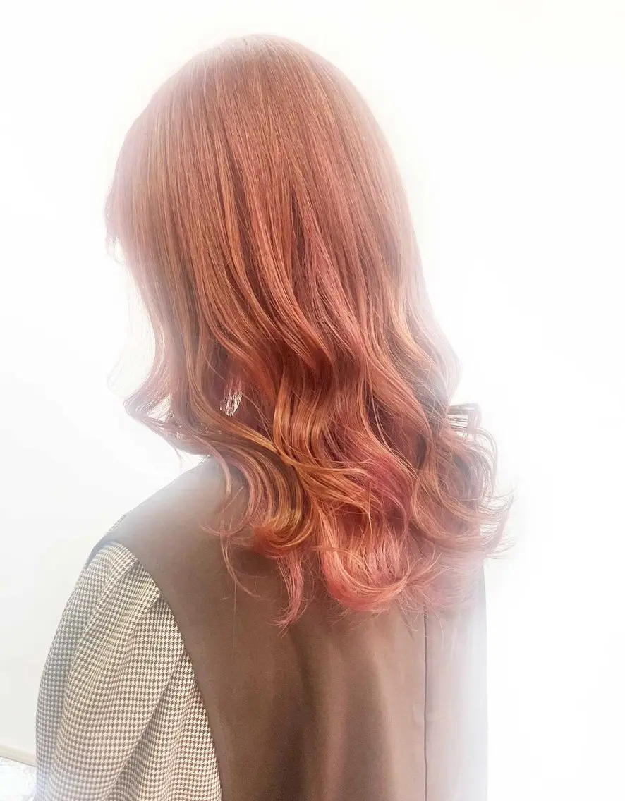 カラー 海老原　栞☀️ Atem上安店のヘアスタイル