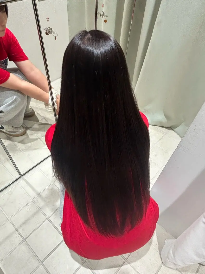 カラー さや/透明感カラー /カラーモデル募集中のヘアスタイル