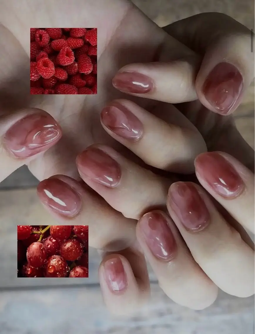 ネイル 持ち込み ハンドネイル ニュアンスネイル⌇ Rukka💅🫧のネイルデザイン