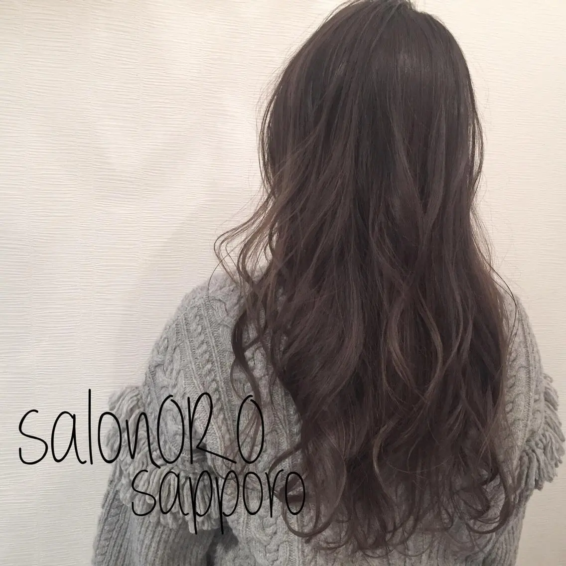 ロング カラー グラデーションカラー グレージュ ハイライトカラー ハイライト 似合わせカット カット ヘアカラー トリートメント 池田 真由美のヘアスタイル