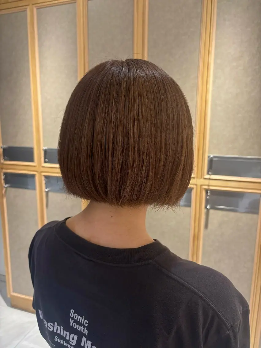 ショート カラー 莉瑠 / ボブモデル募集🐃のヘアスタイル