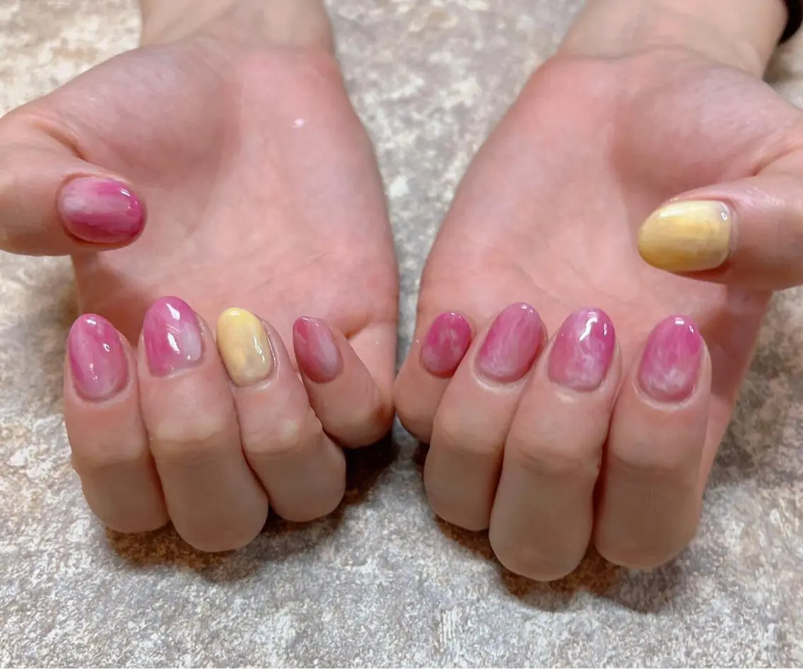ネイル ハンドネイル LOVE NAIL 💕Sonoのネイルデザイン
