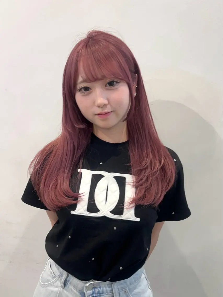 ロング カラー レイヤーカット レイヤーカット♡ のぐちまおのヘアスタイル