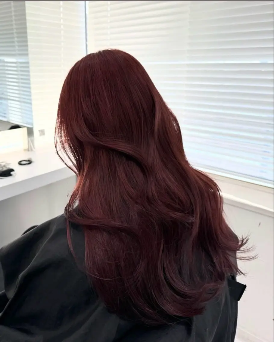 ロング ヘアカラー トリートメント カエデ🌱‬‪/ alb.のヘアスタイル