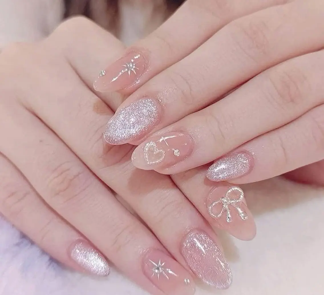 ネイル チークネイル フットネイル フレンチネイル グラデーション 韓国ネイル YUKI NAILのネイルデザイン