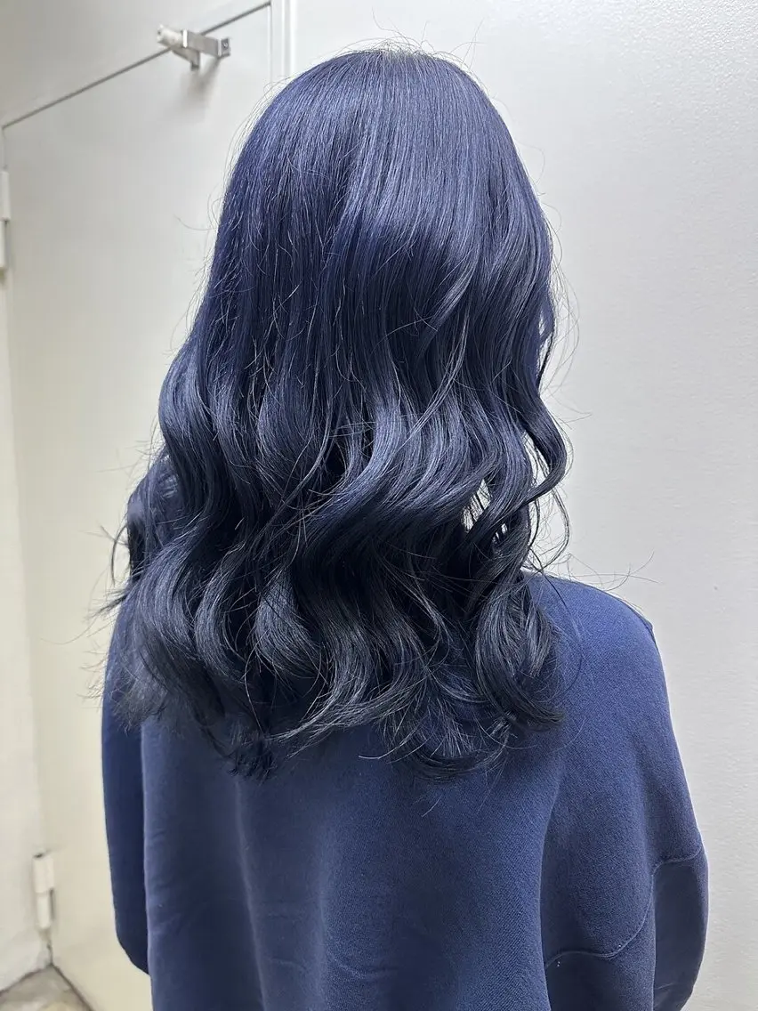 🐬 寒色カラー + 3step tr 🐬の写真