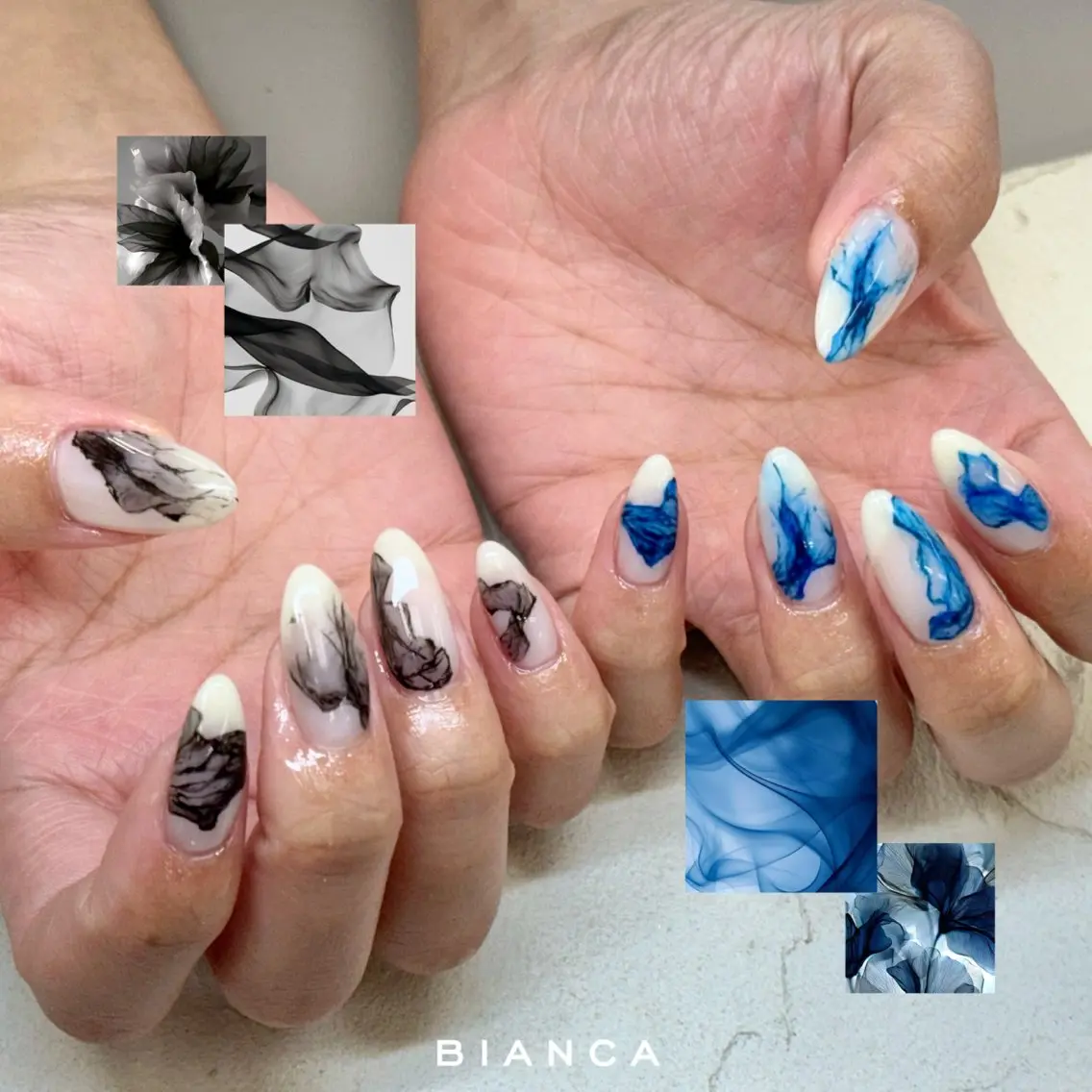ネイル ニュアンスネイル ハンドネイル Bianca大宮 Nail*森澤のネイルデザイン