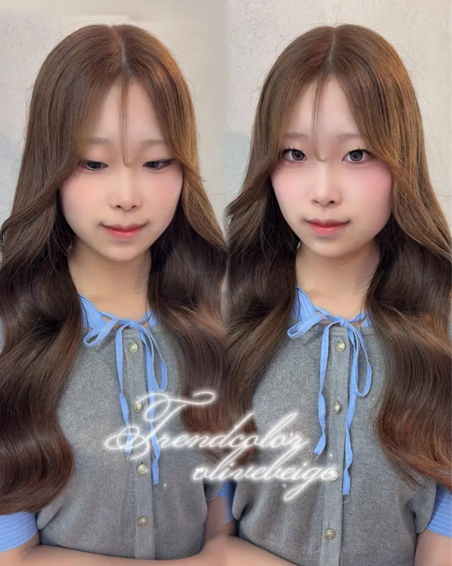 ロング カラー ヘアカラー トリートメント 🫧Ess 🎀chihinaのヘアスタイル