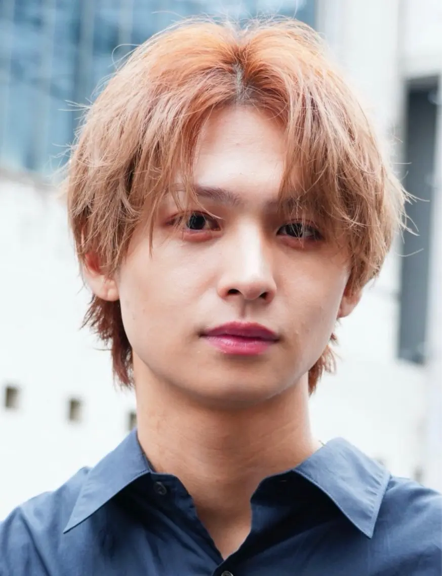 カラー メンズ ヘアカラー fifth瑛虎 パーマ特化美容師のヘアスタイル