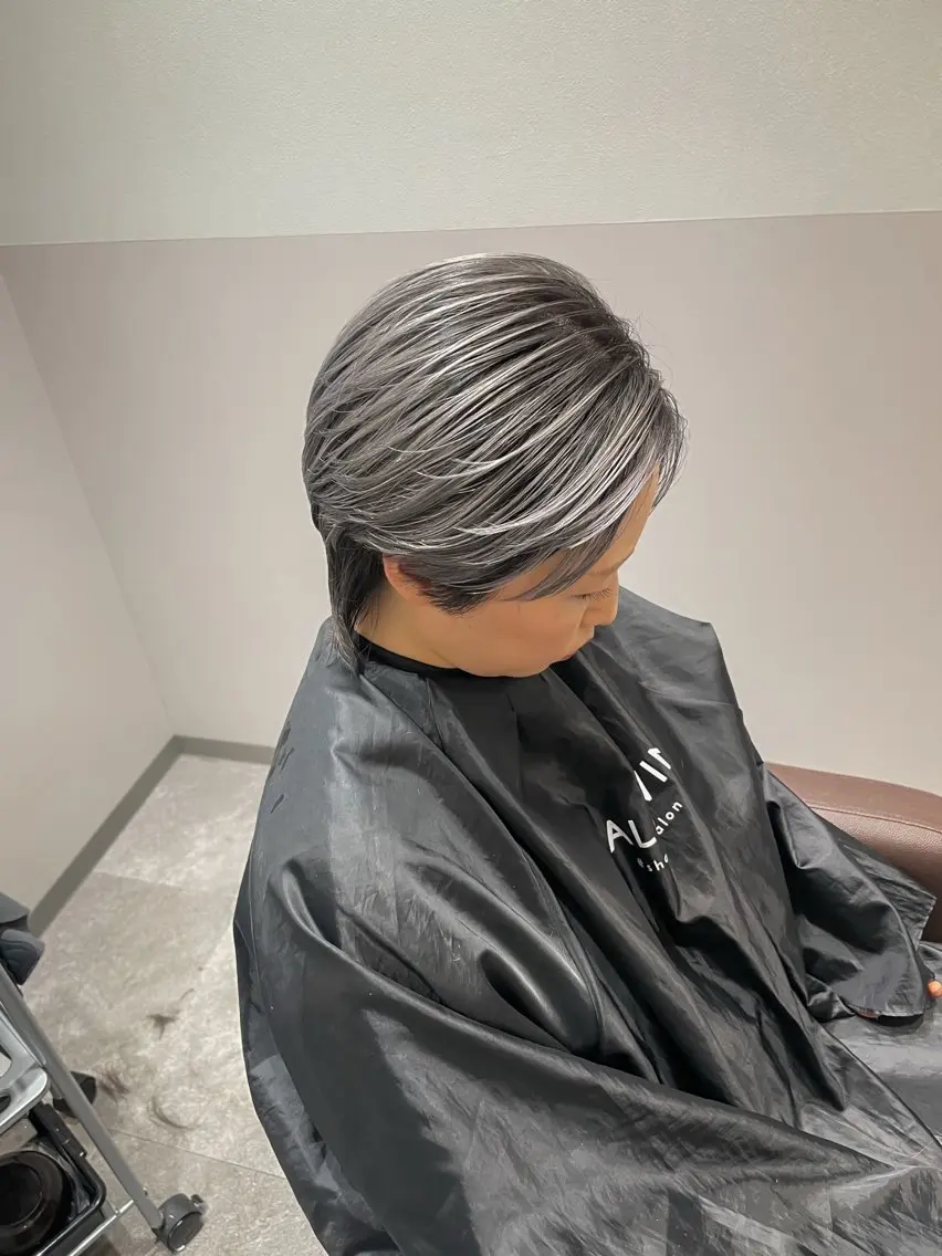 カット＋バレイヤージュの写真
