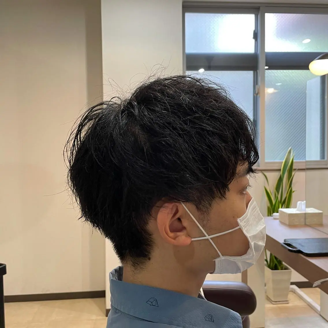 メンズ マッシュ メンズパーマ 刈り上げ SOL .✂︎ 松永李帆のヘアスタイル