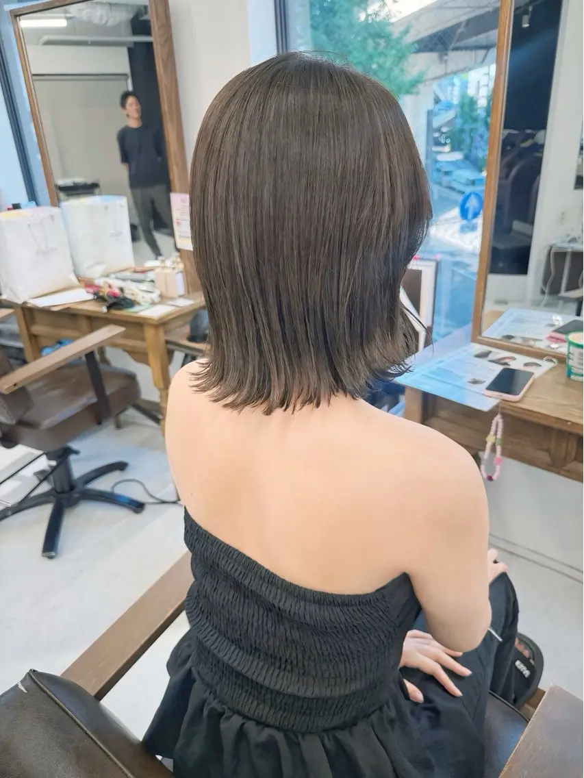 ショート 京都/カラー/パーマ ‎🤍/のあのヘアスタイル