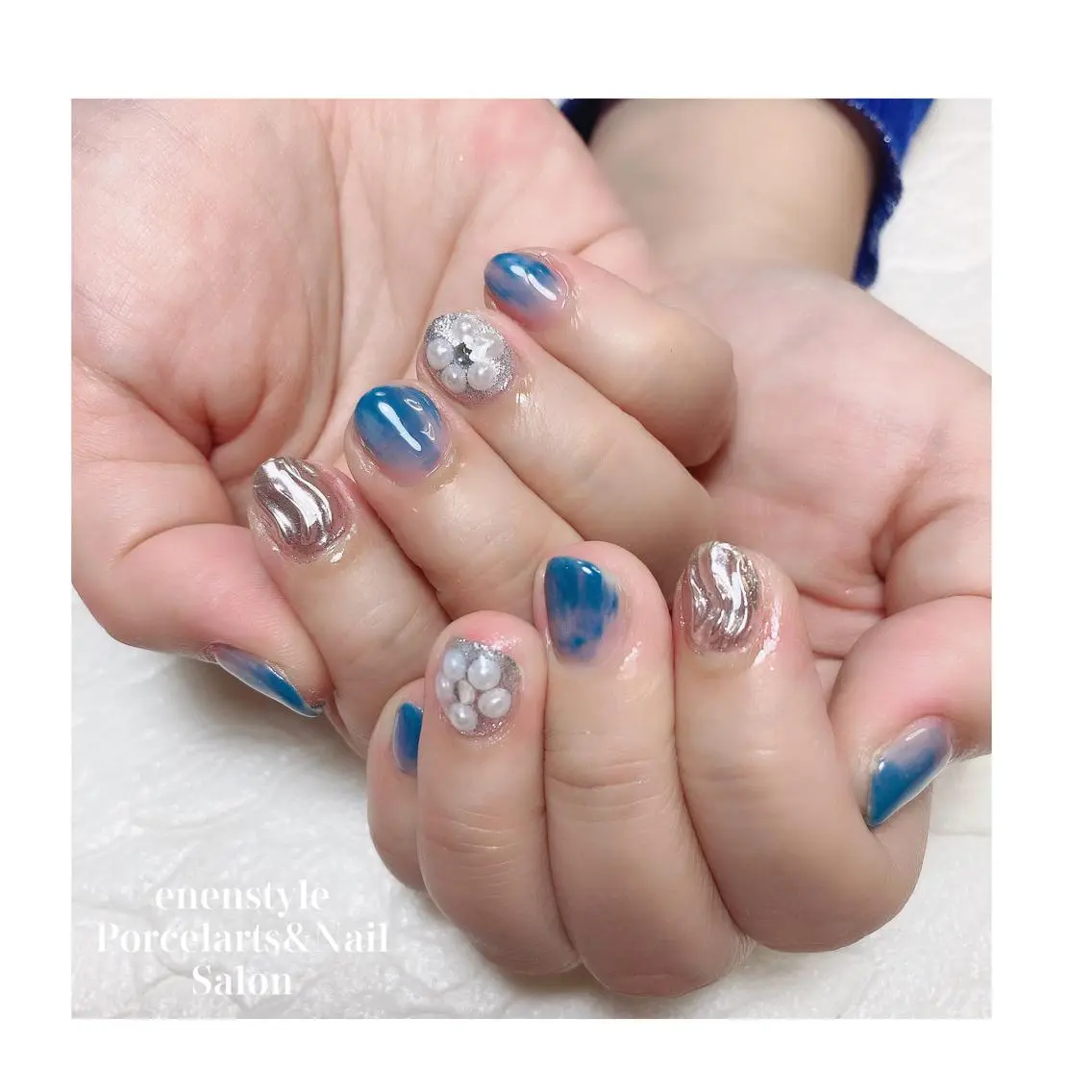 ショート ネイル ジェルネイル ニュアンスネイル オフィスネイル ワンカラーネイル パラジェル ハンドネイル 🐾enen style 🐾のネイルデザイン