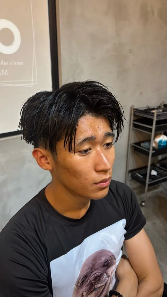 ショート メンズ ツイスパ特化 石川 歳也のヘアスタイル
