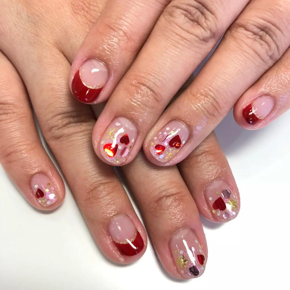 ネイル バレンタイン Nail salon Stellaのネイルデザイン