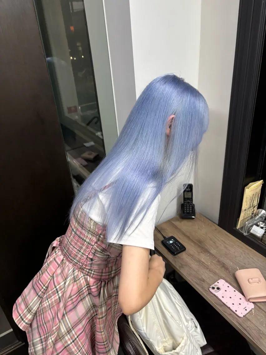 ロング カラー ヘアカラー iZa/心斎橋 TETE/カラーのヘアスタイル