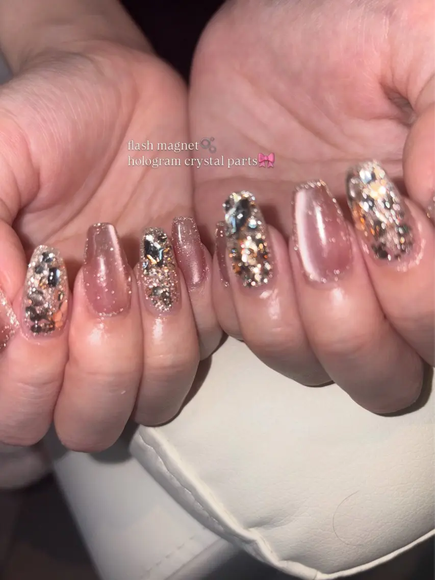 ネイル マグネットネイル ハンドネイル mochi. nail🌿のネイルデザイン
