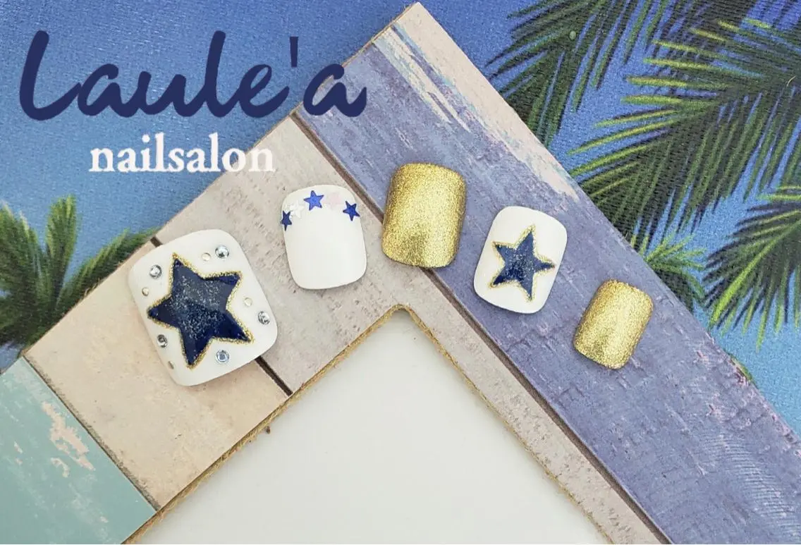 ネイル フットネイル Laule’a 昭島店のネイルデザイン