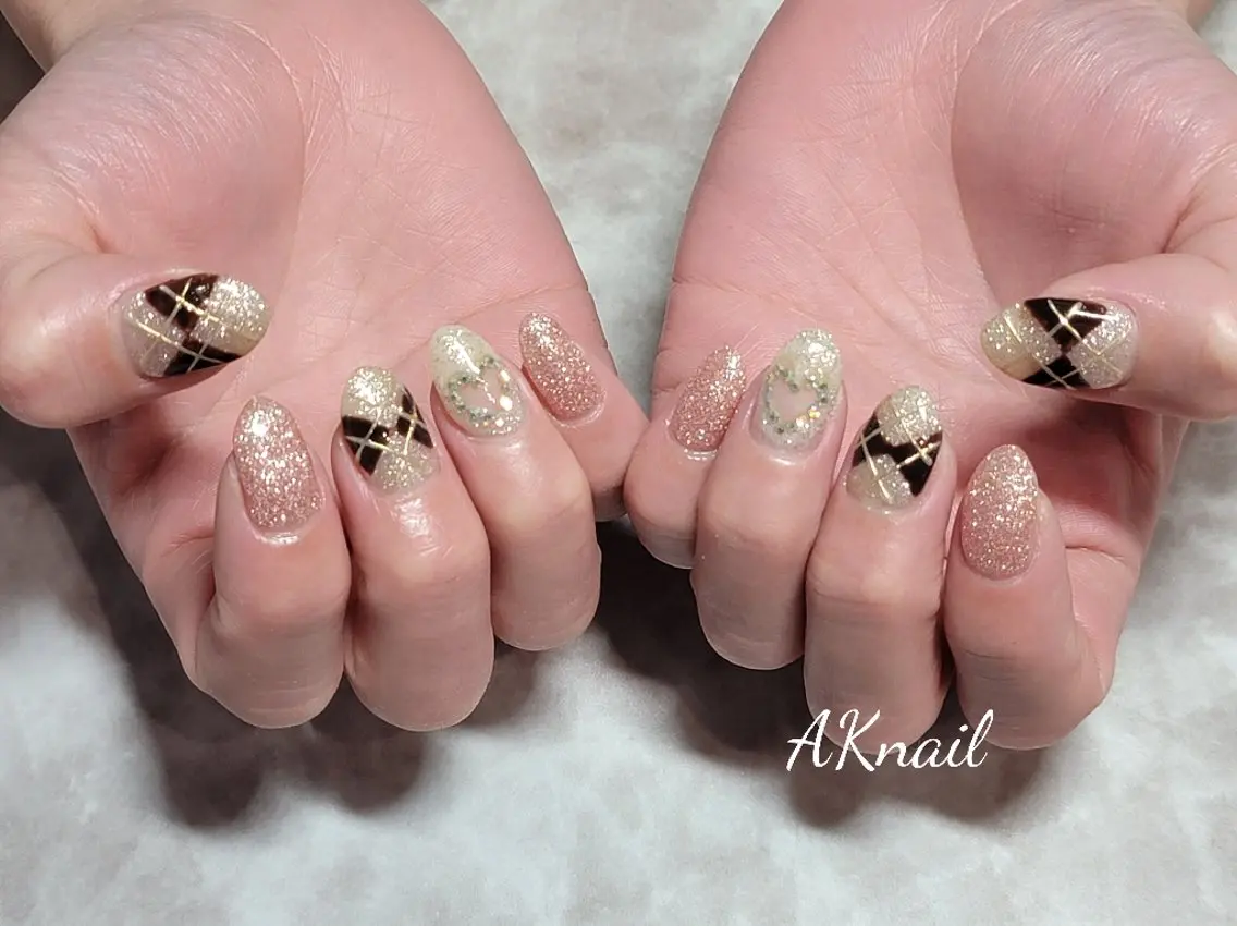 ネイル ネイル&巻き爪サロン 　AKnailのネイルデザイン