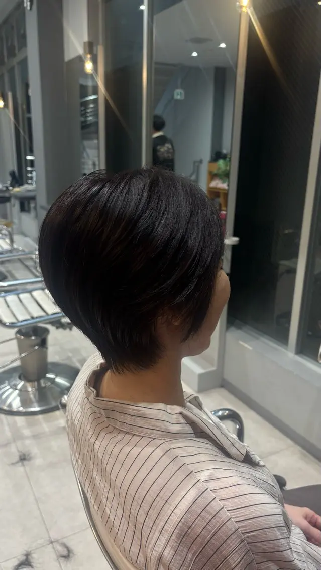 ショート 加賀 心花のヘアスタイル