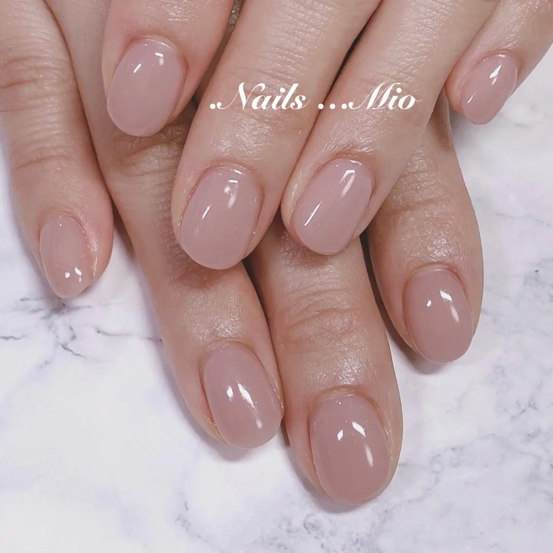 ネイル ワンカラーネイル .Nails Mio 赤羽西ネイルサロンのネイルデザイン