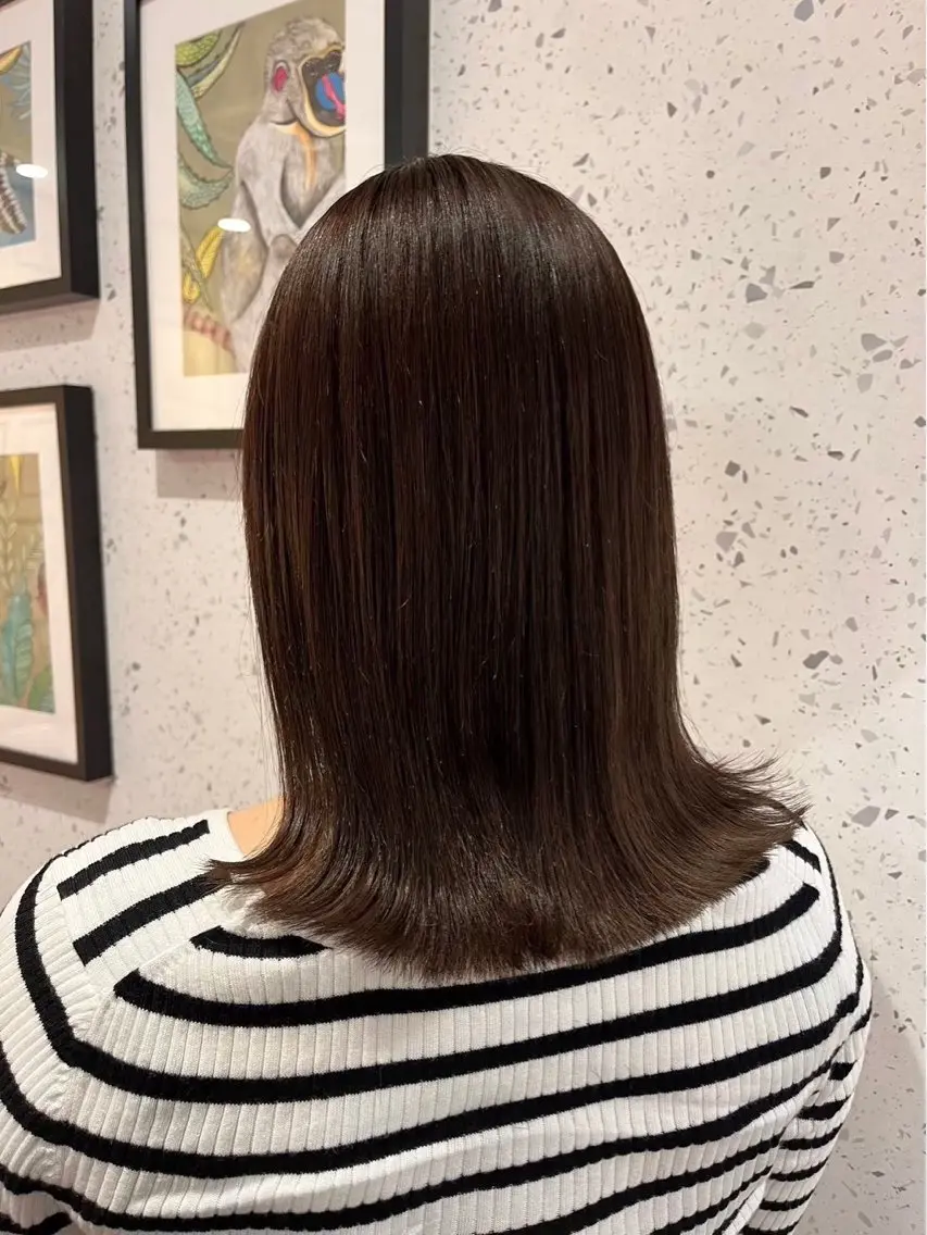 カラー 加部 采音のヘアスタイル