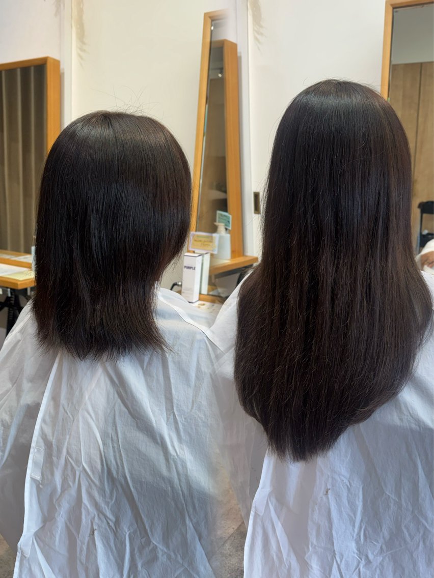ロング ヘアアレンジ シールエクステ エクステ カット エクステ ヘアセット 髪質改善縮毛矯正/ エクステ/ひふみ🌛のヘアスタイル
