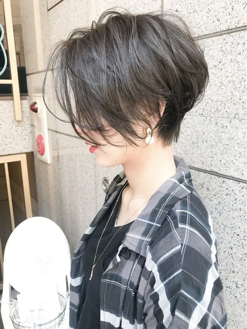 ショート 縮毛矯正 /伊藤はるかのヘアスタイル