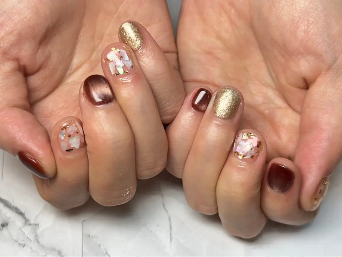 ネイル Queennail 北堀江AYAのネイルデザイン