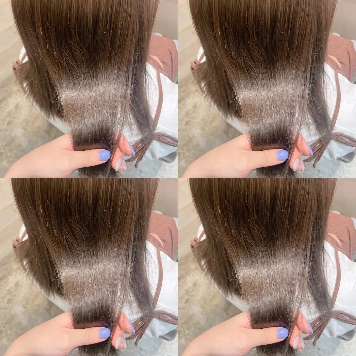 ミディアム カラー Minami. 🩵 再現性特化ヘアのヘアスタイル