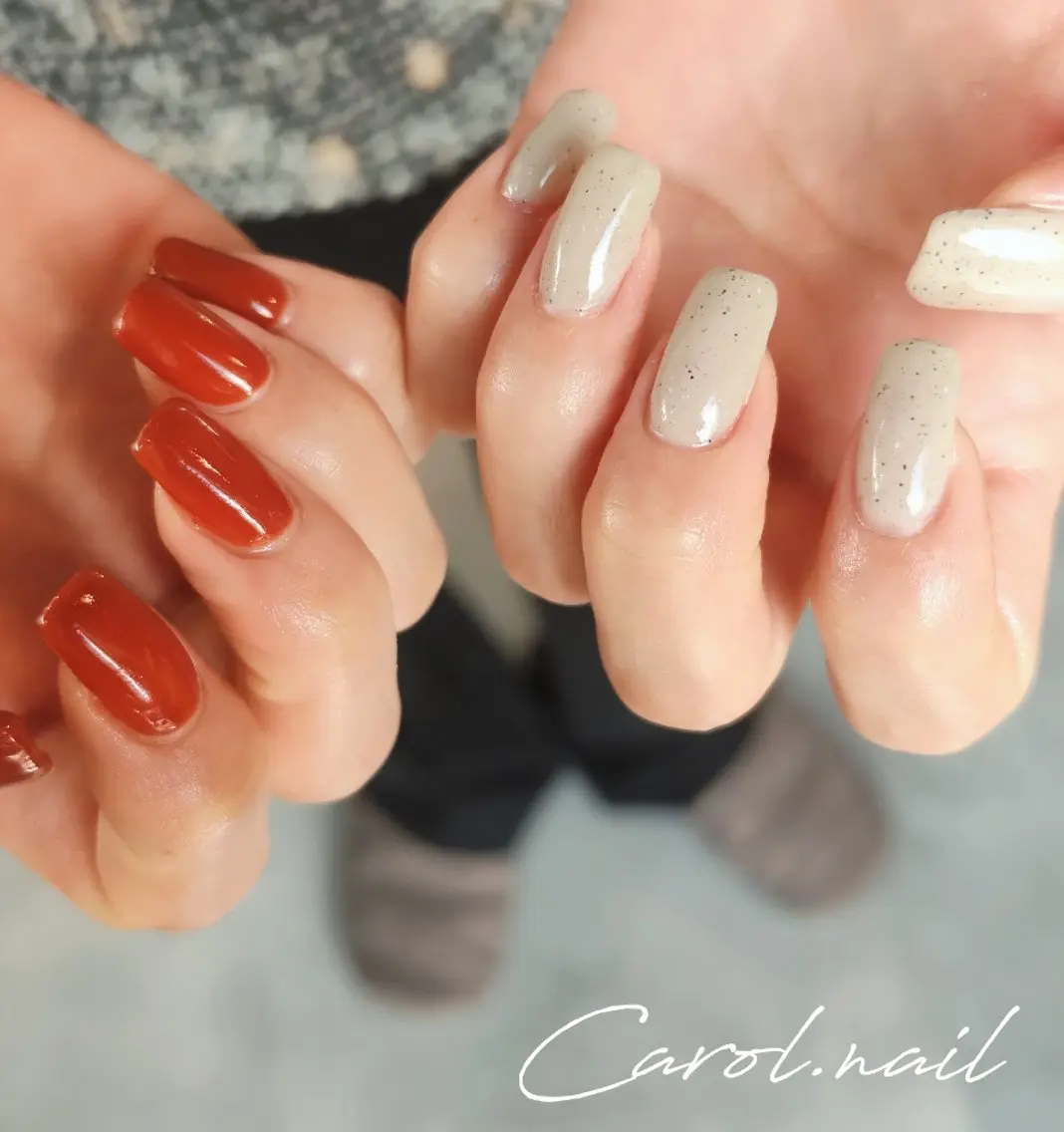ネイル シンプルネイル carol nailのネイルデザイン