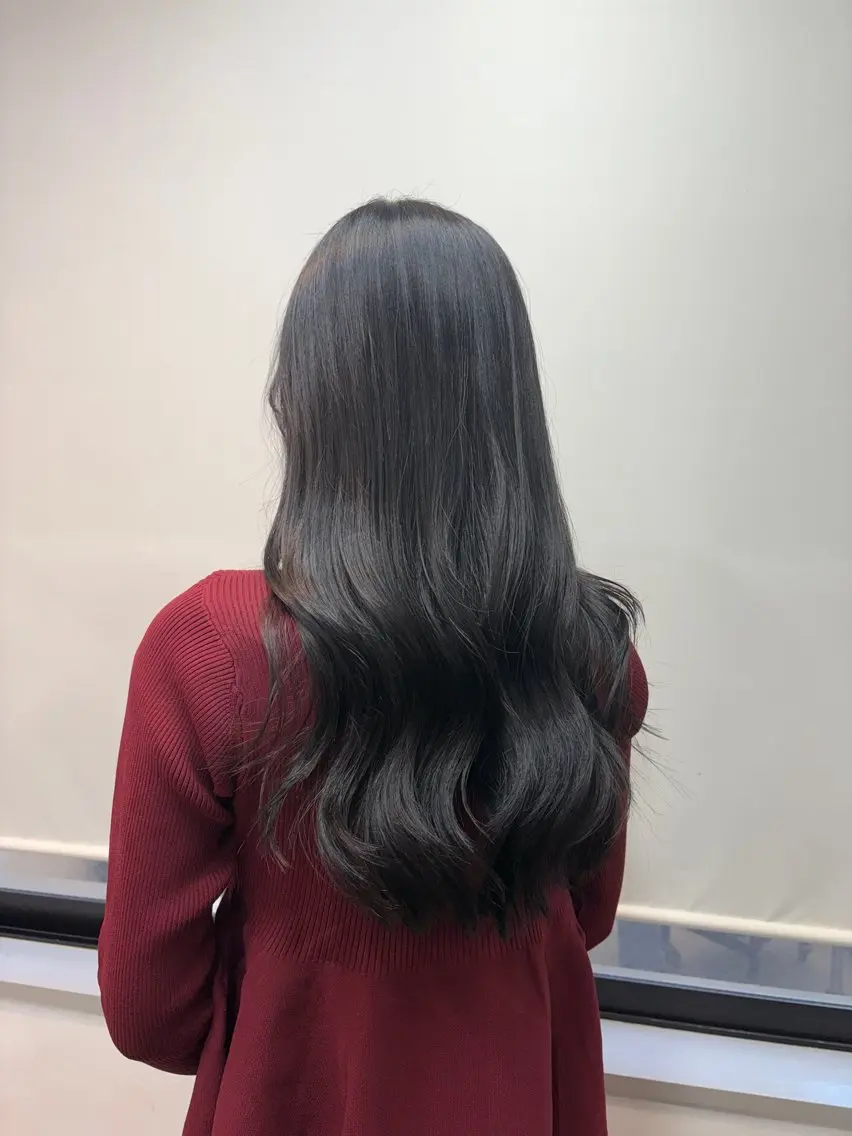 ロング カラー ヤマナカ エリカのヘアスタイル